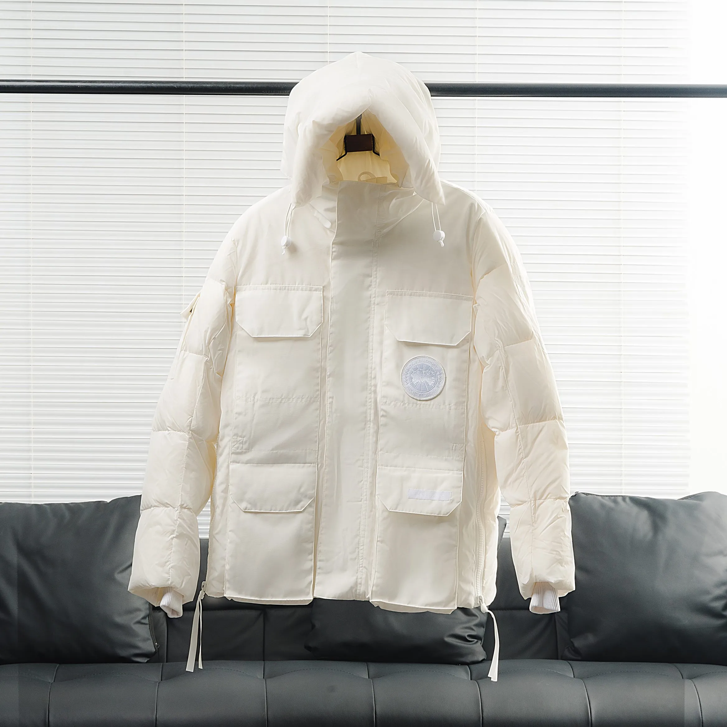 P1160 2058MW Paradigm Expedition Parka-WD Men's Pure White Size: XS S M L XL XXL.
